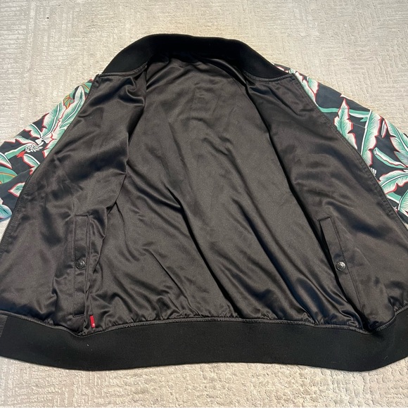 Levi Strauss Reversible Tropical Print Jacket Men's Small - Picture 2 of 9
